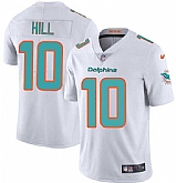 Nike Dolphins Men & Women & Youth 10 Tyreek Hill White Vapor Limited Jersey,baseball caps,new era cap wholesale,wholesale hats